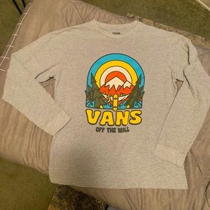 Vans long sleeve T. In Great condition!!